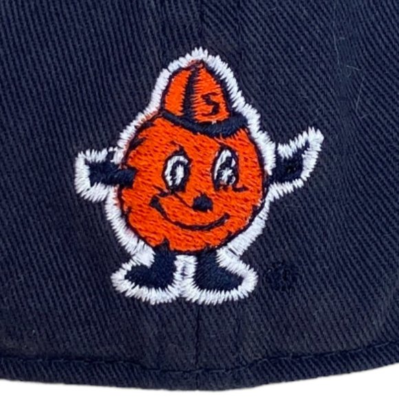 Legacy Syracuse Orange Embroidered Team Logo Curved Brim Fitted BaseBall Cap-M - Picture 7 of 13
